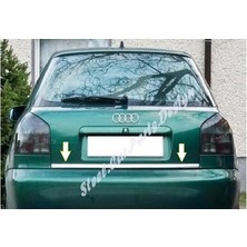 Ebal Oto Audi A3 Krom Bagaj Alt Çıtası 1999-2003 P. Çelik (8l)