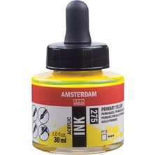 Amsterdam Sıvı Akrilik Mürekkep Boya 30ML 275 Azo Primary Yellow
