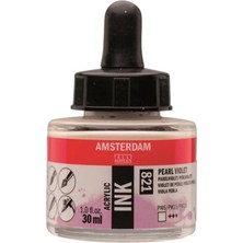 Amsterdam Sıvı Akrilik Mürekkep Boya 30ML 821 Pearl Vıolet