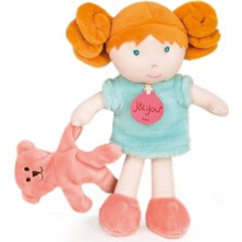 Jolıjou  Mavi Jolijou Ilk Bebeğim - Mademoiselle Menthe / 21CM