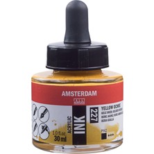 Amsterdam Sıvı Akrilik Mürekkep Boya 30ML 227 Yellow Ochre