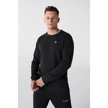 Hummel Erkek Sweatshirt Siyah 921835-2001 Hmlt-Ic Ico