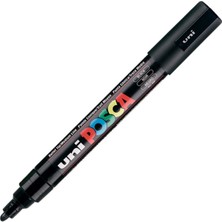 Uni Posca Marker Pc-5m Medium 1.8-2.5 mm Black