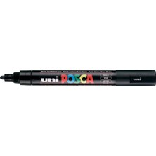 Uni Posca Marker Pc-5m Medium 1.8-2.5 mm Black