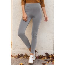 Alkobi Parlak Dalgıç Tayt Füme