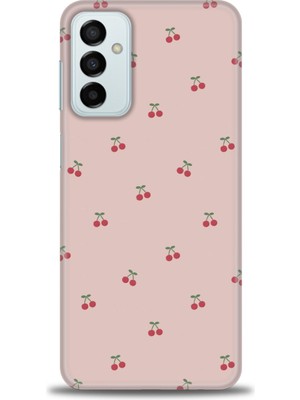 gmotp Samsung Galaxy M23 Kılıf Hd Baskılı - Kirazlar