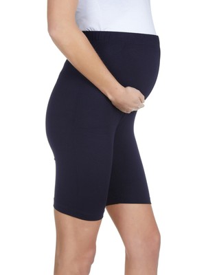 LuvmaBelly  Maternity 8028 Pamuklu Hamile Şort Tayt