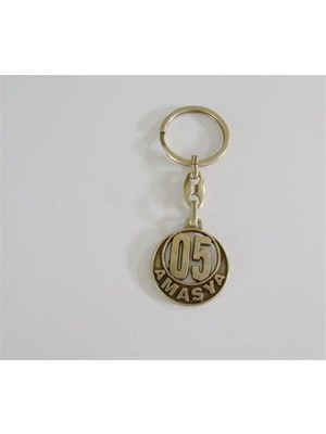 Gross AVM Metal Şehir Il Plaka Anahtarlık - 05 Amasya