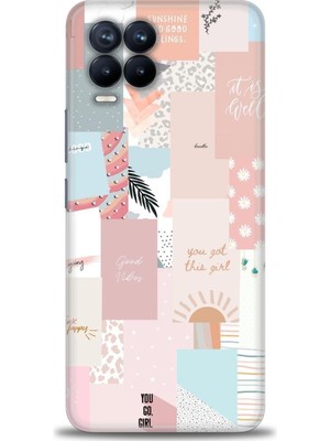 gmotp Realme 8 Pro Kılıf Hd Baskılı - Girl