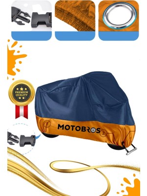 Motobros  Yamaha Tenere Lüx Premium Yamaha MT09 Traver Paraşüt Kumaşı Branda Su Geçirmez Ömürlük Kullanım