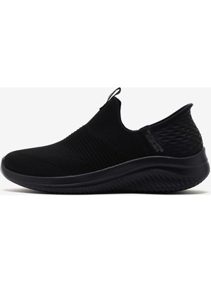 Skechers Slip-Ins: Ultra Flex 3.0-Cozy Streak Kadın Siyah Spor Ayakkabı 149708 Bbk
