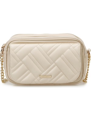 Butigo Pu Kptn Lıne Cprz 3pr Bej Kadın Çapraz Çanta