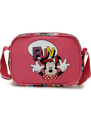 Minnie Mouse Basıc Mınnıe Cprz 4fx Pembe Kız Çocuk Çapraz Çanta