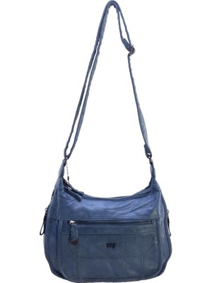 Baginn Y.s.deri Çapraz Askılı Kadın Postacı Çanta Çok Cepli Vegan Deri Bayan Omuz Çantası