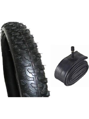 Rectus Bisiklet Lastik Servis 16X175-200 Dış Iç Lastik Set