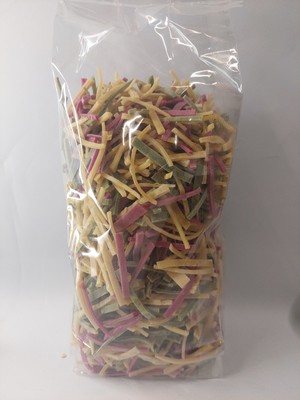 Sarıcaovadan Doğal El Yapımı Karışık Sebzeli Erişte 500 gr