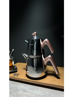 Bena Life Çelik 304 Aile Çaydanlık Piramit