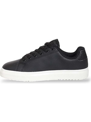 Kinetix 1819-SAPHIRE Kadın Günlük Sneakers Ayakkabı - NKT01819-SIYAH Beyaz-37