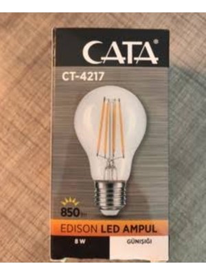 Cata LED Rustik Flament Ampül 8W CT-4217