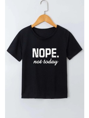 Only Trendwear Çocuk Nope Baskılı Pamuklu Tshirt