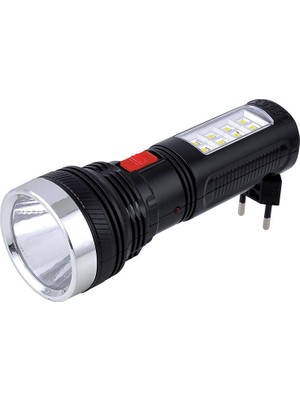 Go İthalat 1 Watt 8 Smd Ledli Şarjlı El Feneri (4375)