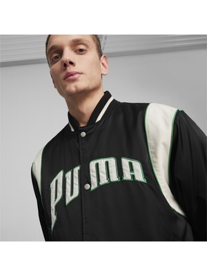 Puma Team Varsity Jacket Erkek Ceket