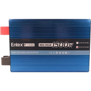 24 V Volt 1.5 Kw 1500 W Watt Tam Saf Sinus Solar Inverter 220 Çevirici Invertör Dijital Ekranlı Dönüştürücü