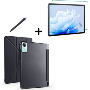 Xiaomi Redmi Pad Se Uyumlu Tri Fold Kalemlikli Tablet Kılıfı Ekran Koruyucu Kalem Seti