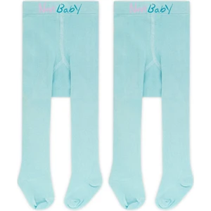 2'li Bebek Pamuklu Külotlu Çorap, Çocuk Yenidoğan Pamuk Kız Erkek Okul Çorabı, Beyaz Ekru Pembe