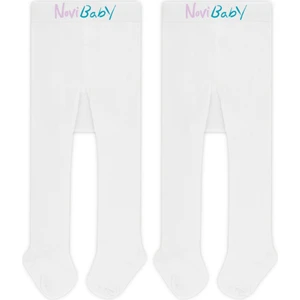 2'li Bebek Pamuklu Külotlu Çorap, Çocuk Yenidoğan Pamuk Kız Erkek Okul Çorabı, Beyaz Ekru Pembe