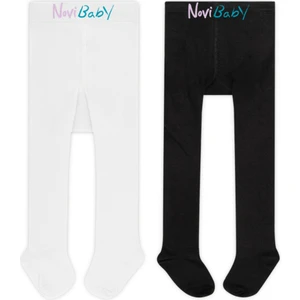 2'li Bebek Pamuklu Külotlu Çorap, Çocuk Yenidoğan Pamuk Kız Erkek Okul Çorabı, Beyaz Ekru Pembe