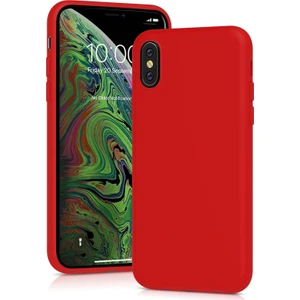 M.TK Moveteck Apple iPhone x - Xs Uyumlu Kılıf Silikon + 9h Tempereli Nano Cam 2'li Set Ekran Camı