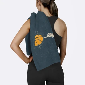 The Lucid Lab Basketball / Lacivert Spor Havlusu