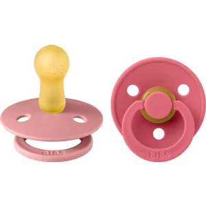 Colour Ikili Kauçuk Emzik-Dusty Pink/coral 6-18 Ay