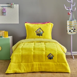 Karaca Home Looney Tunes Tweety Bird Tek Kişilik Comfort /Uyku Seti Sarı