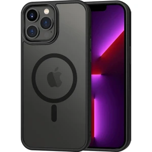 MTK Moveteck Apple iPhone 13 Pro Kılıf Mat Magsafe Wireless Şarj Destekli