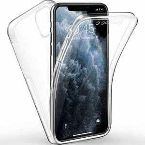Apple Iphone 11 Pro 360 Derece Kılıf Full Tam Koruma Ön Arka Şeffaf Kılıf