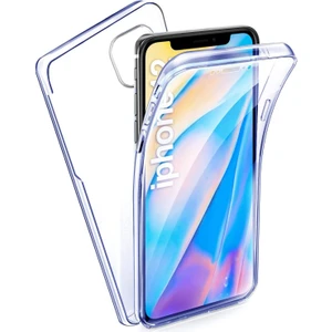 Apple Iphone 12 360 Derece Kılıf Full Tam Koruma Ön Arka Şeffaf Kılıf
