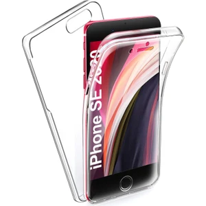 Apple Iphone Se 2020 360 Derece Kılıf Full Tam Koruma Ön Arka Şeffaf Kılıf