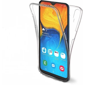Samsung Galaxy A20 360 Derece Kılıf Full Tam Koruma Ön Arka Şeffaf Kılıf
