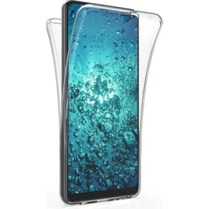 Samsung Galaxy A31 360 Derece Kılıf Full Tam Koruma Ön Arka Şeffaf Kılıf