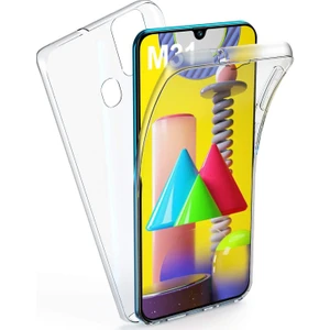 Samsung Galaxy M51 360 Derece Kılıf Full Tam Koruma Ön Arka Şeffaf Kılıf