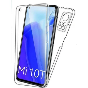 Xiaomi Mi 10T Pro 360 Derece Kılıf Full Tam Koruma Ön Arka Şeffaf Kılıf