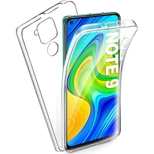 Xiaomi Redmi Note 9 360 Derece Kılıf Full Tam Koruma Ön Arka Şeffaf Kılıf