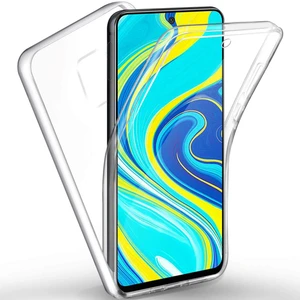 Xiaomi Redmi Note 9 Pro Max 360 Derece Kılıf Full Tam Koruma Ön Arka Şeffaf Kılıf