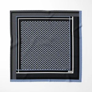 Ipek Twill Zincir Desen Karamel Kadın Eşarp