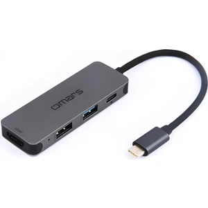 4 Port Usb-C Hub 4K HDMI Video Transferi USB 3.1 Pd Usb-A ve Type-C Hub Çoklayıcı Adaptör
