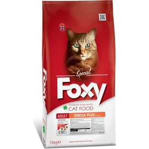 Tam ve Dengeli Omega Plus Balıklı Yetişkin Kedi Maması 15KG