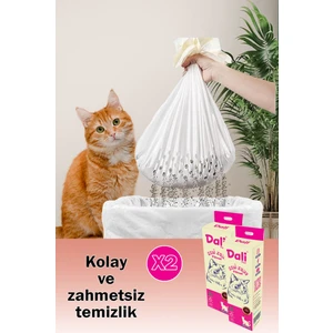 Kedi Kumu Temizleme Elekli Filtre 2'li