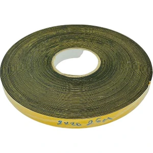 Epdm(Kauçuk) Izolasyon Bandı Yapışkan Sünger 2 mm Kalınlık 20 mm Genişlik 25 Metre